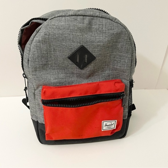 Herschel Supply Company Gray and Red Backpack Stains - Picture 13 of 13